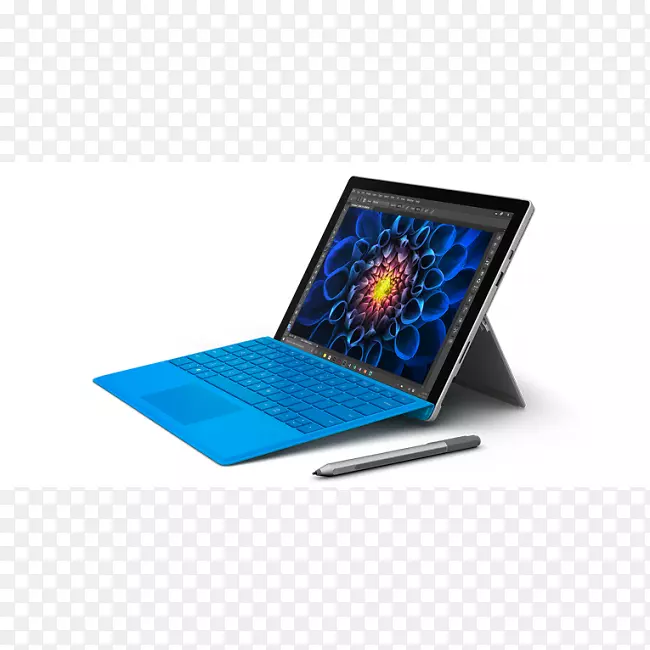 笔记本电脑表面PRO 4英特尔核心i5微软-表面美容高清图片阳光照射