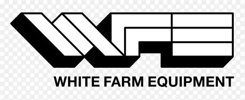 白色农场设备白色汽车公司拖拉机农业-农场标志