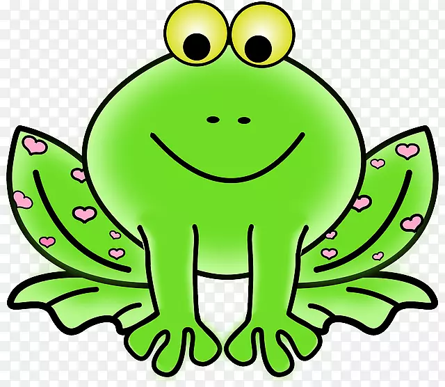 青蛙下载短片艺术-手绘荷塘风景