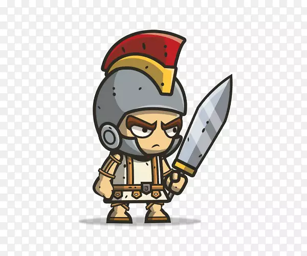 中世纪奇比乌萨骑士动画-罗马士兵