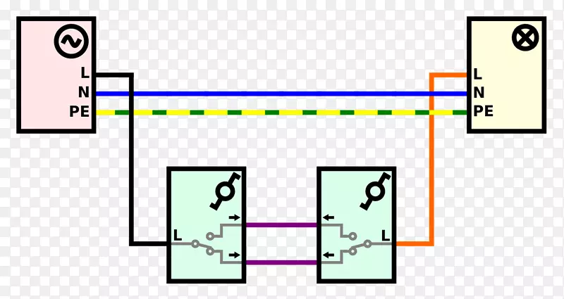 接线图轻型电线电缆锁存继电器布线