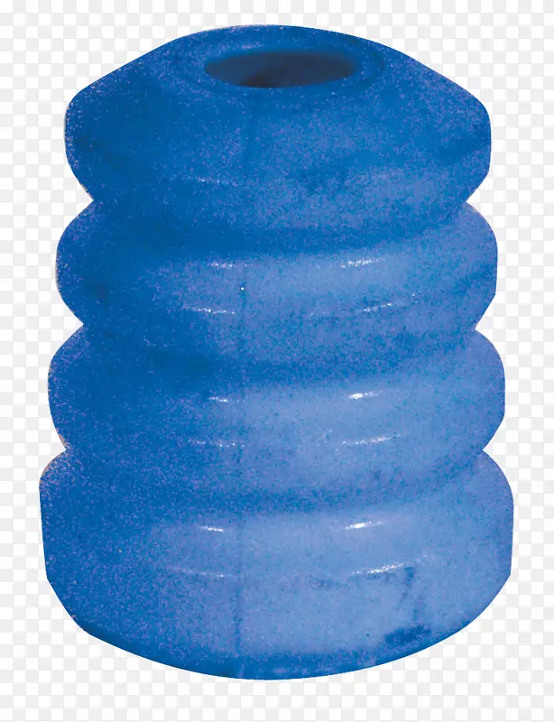 钴蓝色塑料圆柱体-蓝色霓虹灯圣诞树