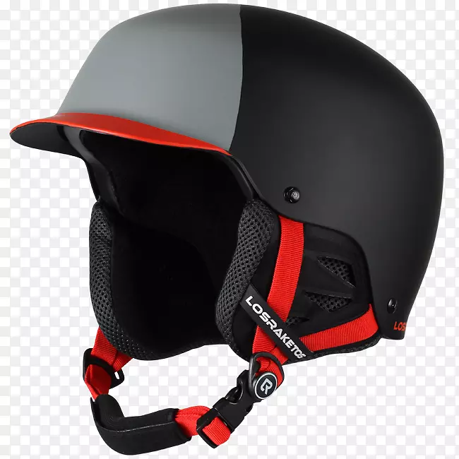滑雪和雪板头盔摩托车头盔自行车头盔-红色火花