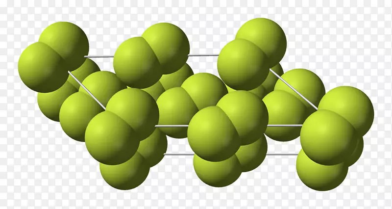 氟气化学元素分子层相