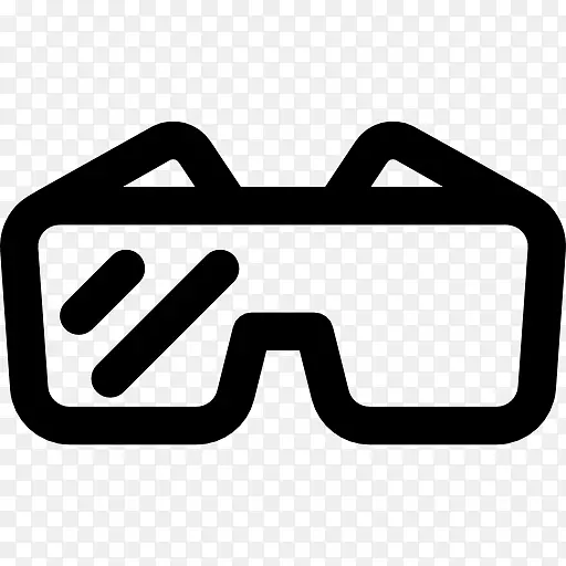 护目镜眼镜电脑图标安全护目镜