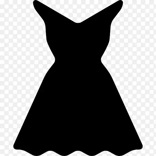 派对服装，小黑裙，不含PSD婚纱。