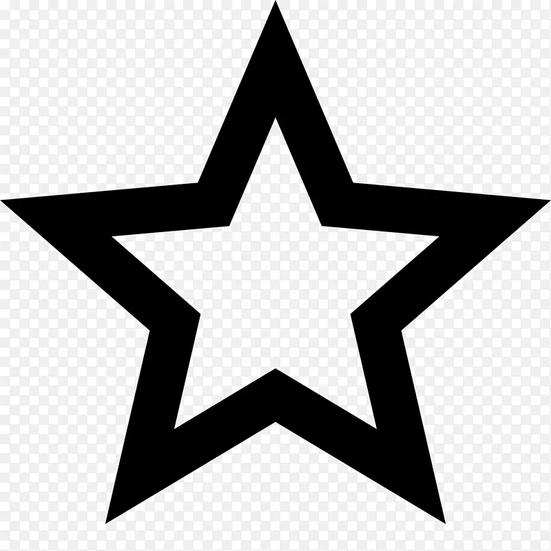 电脑图标星星稳定剪贴画三维五角星