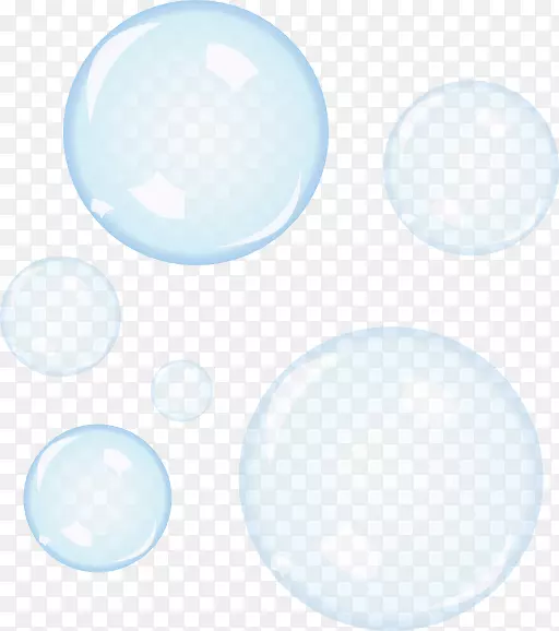 圆形球形透明皂泡