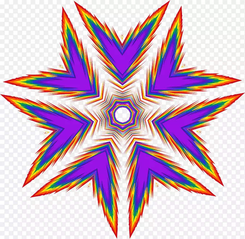 电脑明星图标彩色剪贴画