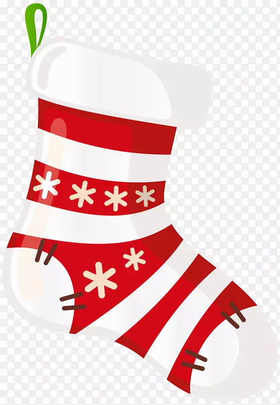 圣诞长统袜圣诞老人礼品剪贴画圣诞长统袜