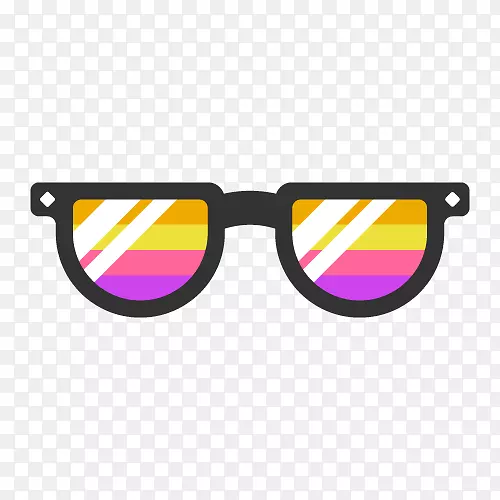 太阳镜，眼镜，护目镜，紫色彩色遮阳卡