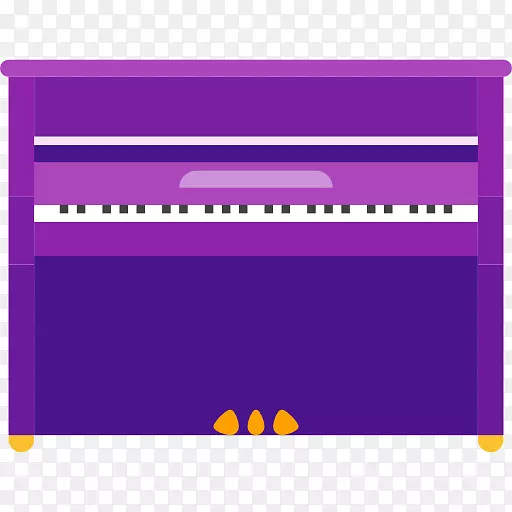 电脑图标音乐键盘钢琴键
