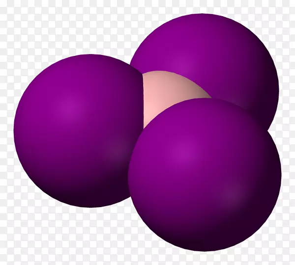 三碘化硼三溴化硼平面分子几何化学化合物