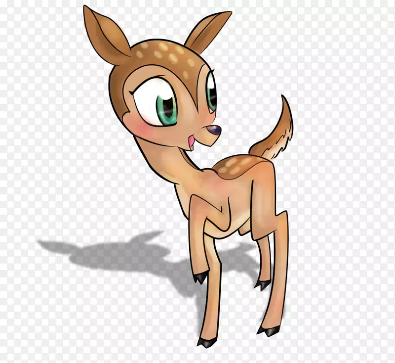 卡通大羚羊犬科剪贴画.分析c