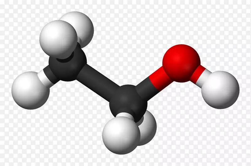 丁烷化学分子烷烃球棒模型发亮材料