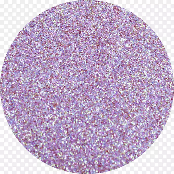 闪光紫色指甲艺术彩色凝胶-闪光材料