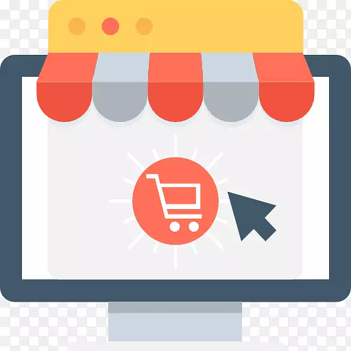 web开发响应web设计电子商务计算机图标在线购物网上购物