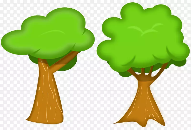 树木剪贴画-桦树
