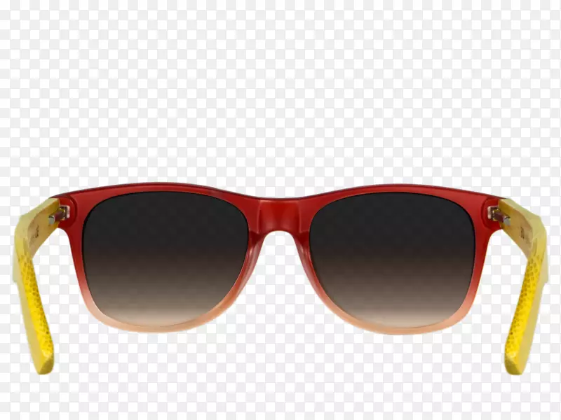 太阳镜，眼镜，护目镜-红色日落
