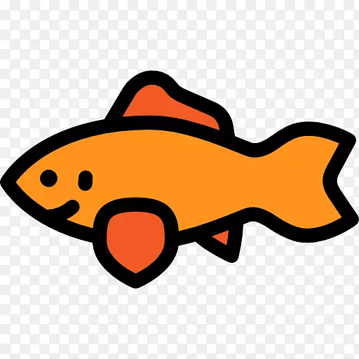 鱼类计算机图标剪辑艺术.快乐