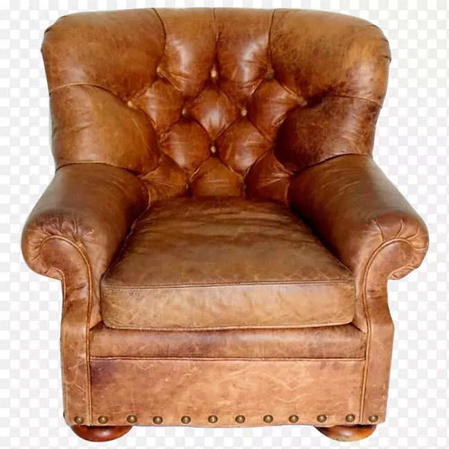 俱乐部椅家具沙发座椅皮革古董