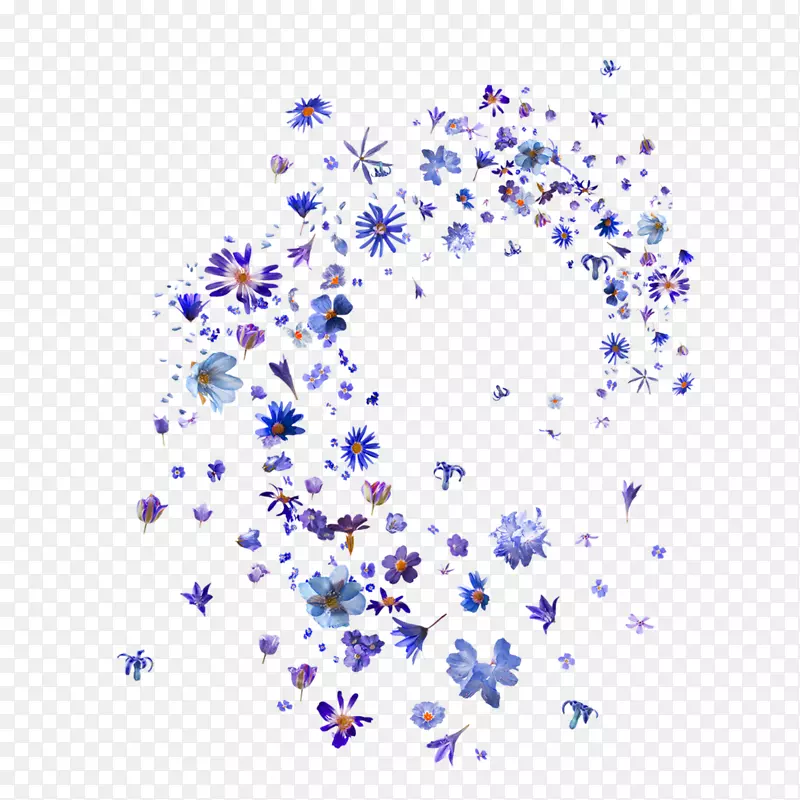 花瓣紫色编辑-浮动气泡