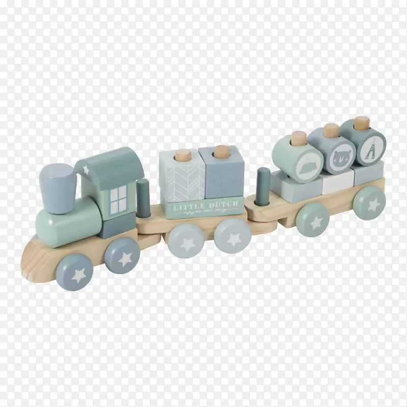 玩具火车和火车套童木蓝木