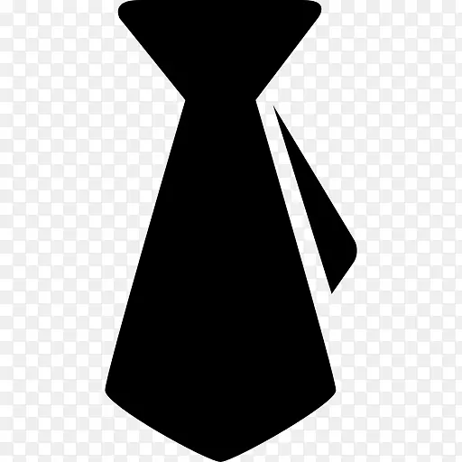 领结领带服装黑色领带