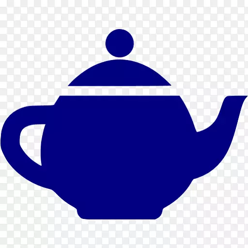 茶壶，电脑图标，剪贴画.黑色布莱