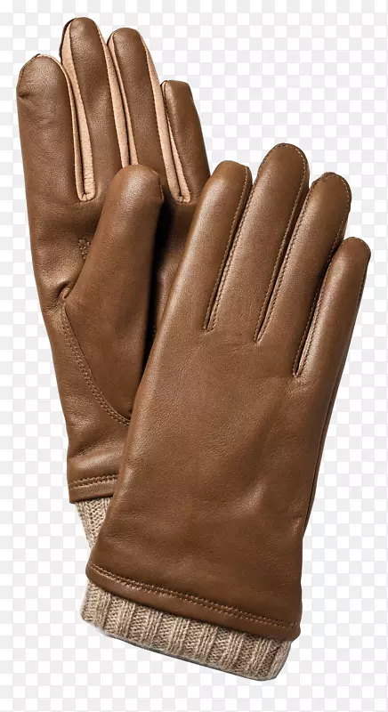 手套棕色安全手指