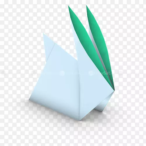 纸角折纸三折方半折