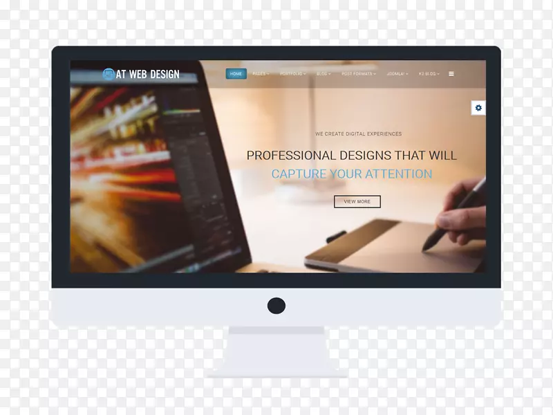 网页开发响应web设计图形设计.web模板
