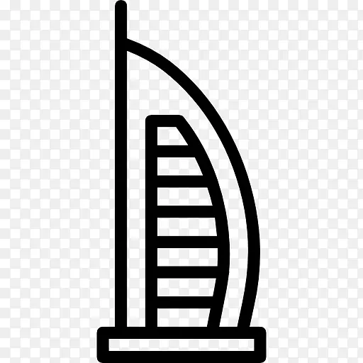 计算机图标罗德堡德陶伯酒店-Burj al Arab Hotel