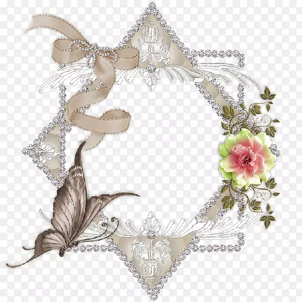 网画框剪贴画玻璃花