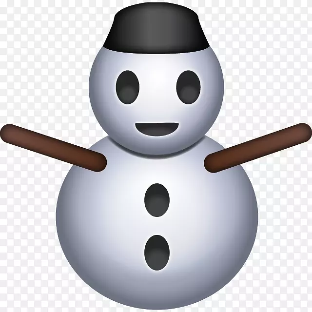 表情雪人电脑图标剪贴画雪人创意
