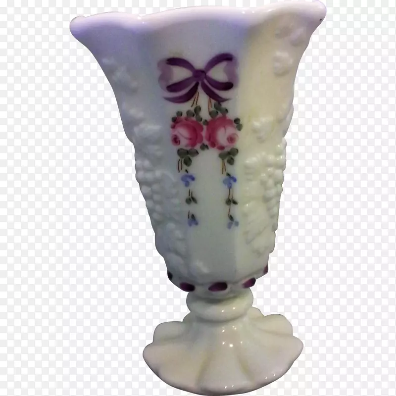 陶瓷花瓶玻璃瓮制品手绘葡萄