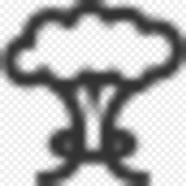 电脑图标蘑菇云剪辑艺术-蘑菇云