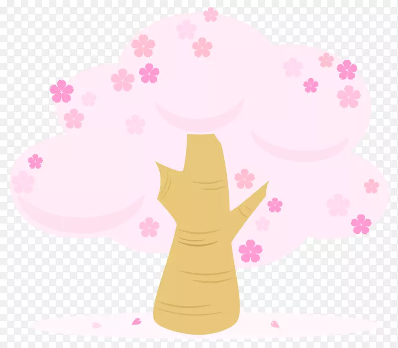 樱花沙库拉米哈纳米纸杯蛋糕夹艺术.弹簧材料