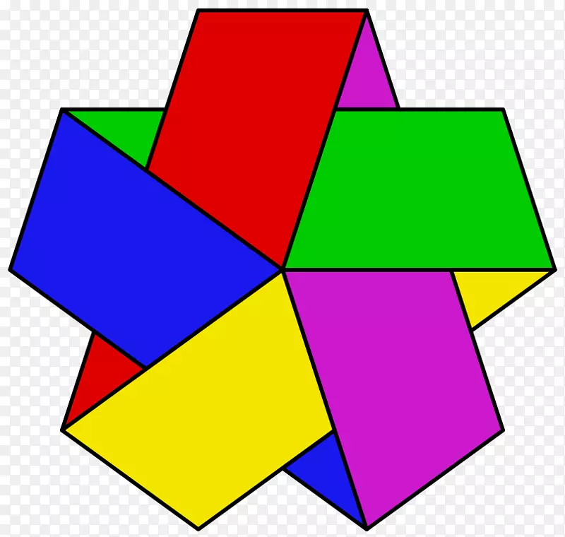 三角形区域矩形点折叠
