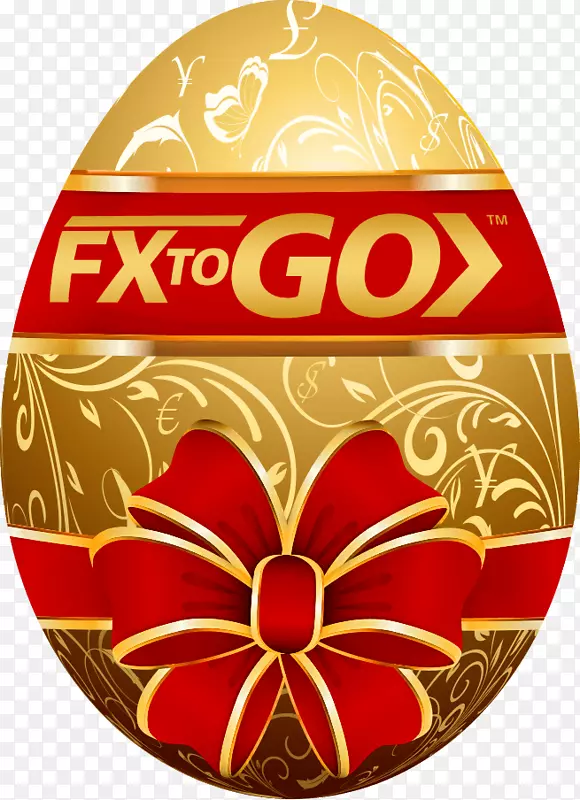 食品复活节彩蛋圣诞装饰字体-金色彩蛋