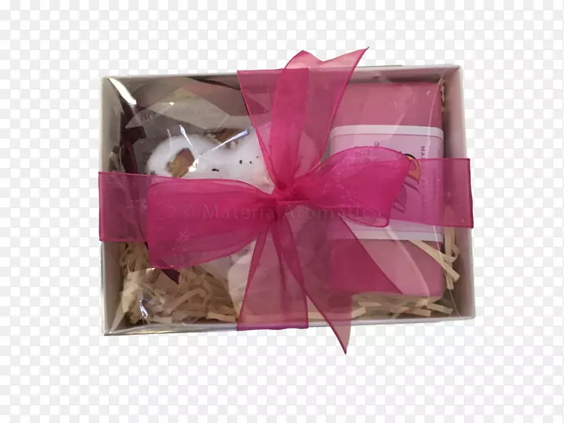 品红花瓣粉红月饼礼盒