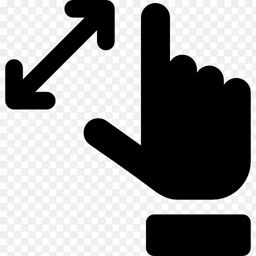手指手势计算机图标.手势