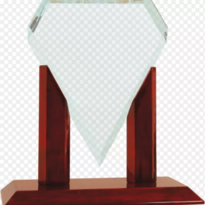 颁发奖杯玻璃纪念牌匾水晶玻璃奖杯