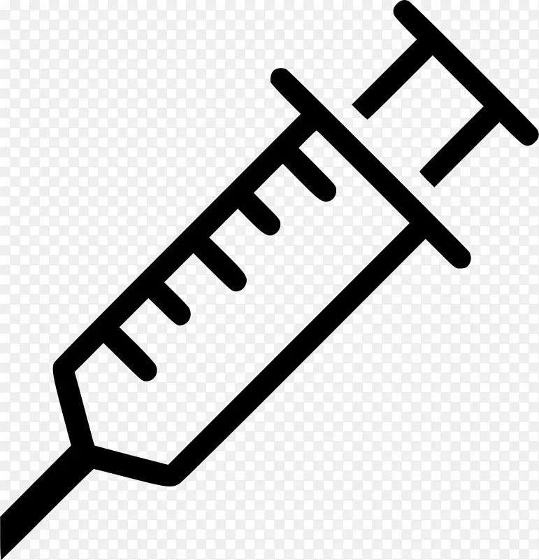 皮下针头电脑图标注射器注射