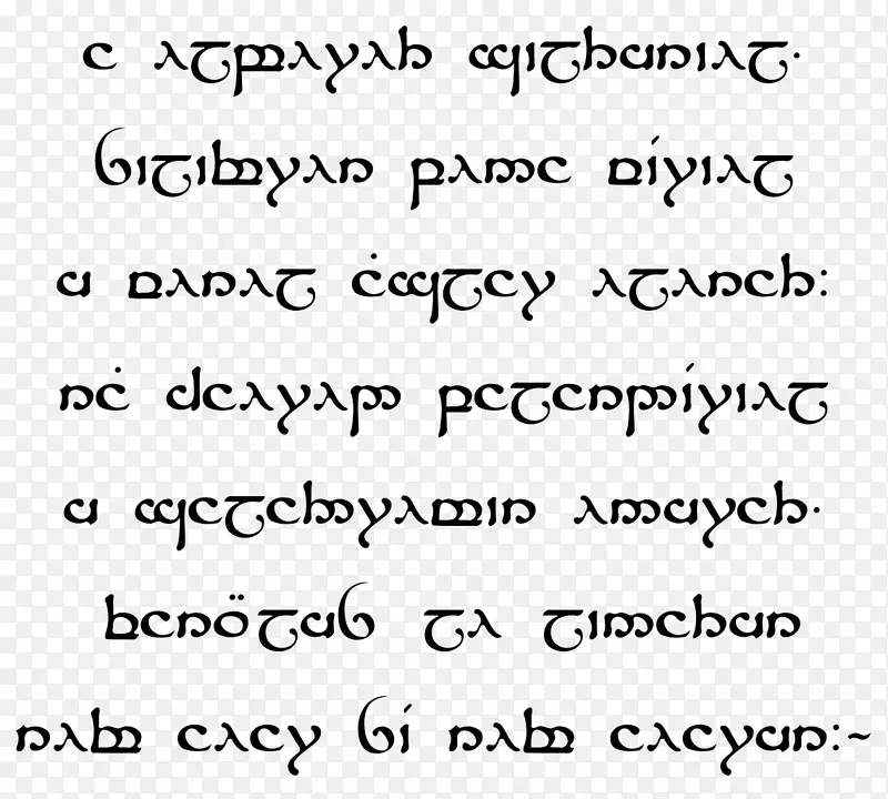 Quenya Sindarin a elbereth Gilthoniel elvish语言Varda-tree Teng