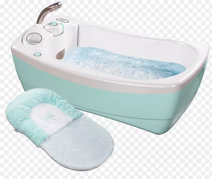 热水浴缸夏季婴儿公司。淋浴-绿色产品