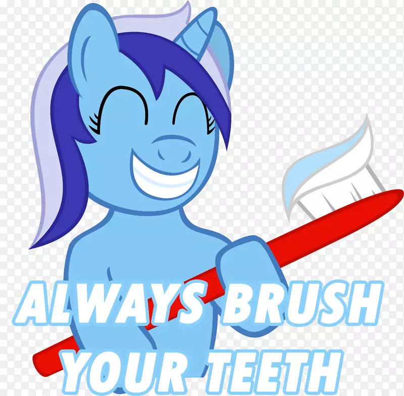 刷牙人类牙夹艺术-刷牙卡通