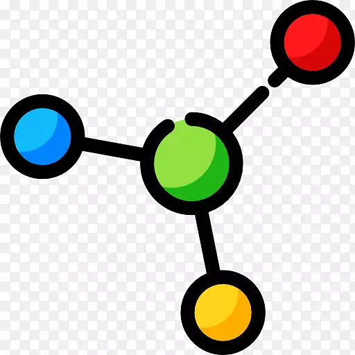 生物分子生物学计算机图标.分子载体