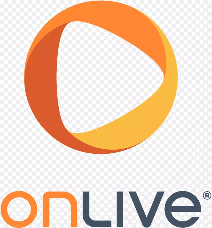 OnLive视频游戏徽标流媒体