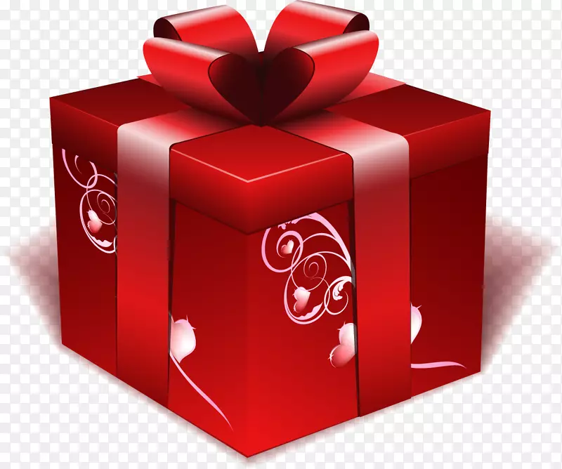圣诞礼物-送礼物盒-礼物